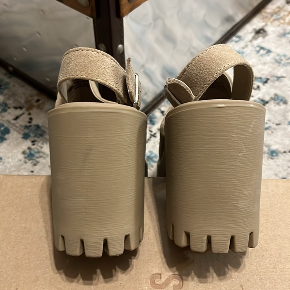 Steve Madden Sunnyside Slingback Lug Sandals Size 7 - Picture 8 of 15